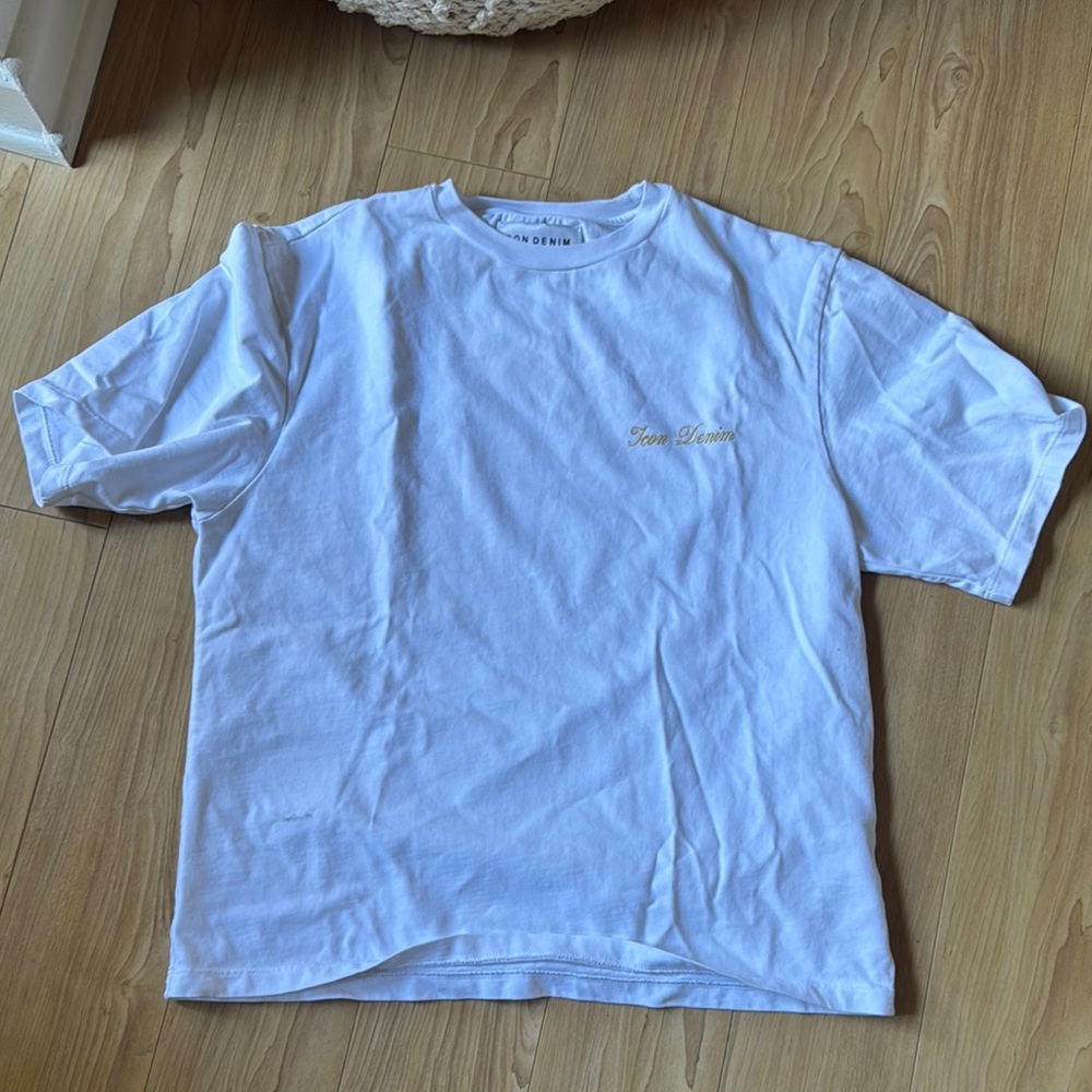 Icon Denim White Shirt